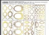 Petits Ornements Foil Transfer
