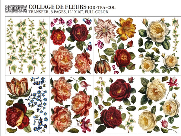 Collage De Fleurs