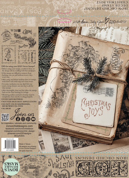 Christmas Post Stamp Set