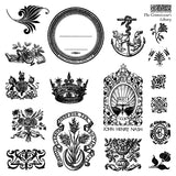 The Connoisseur's Library Labels IOD Stamps