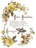 Flowers by The Poets IOD Transfer