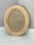 IOD Oval Wooden Gallery Blank 12.7 x 15.7