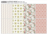 Lattice Rose IOD Paint Inlay