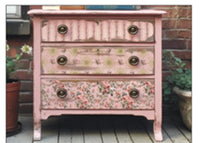 Lattice Rose IOD Paint Inlay