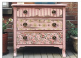 Lattice Rose IOD Paint Inlay