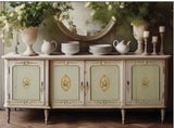 Petite Fleur Pink IOD Paint Inlay