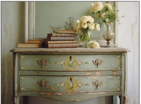 Petite Fleur Pink IOD Paint Inlay