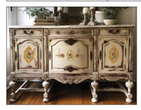 Petite Fleur Red IOD Paint Inlay