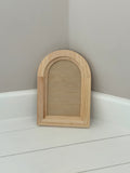 IOD Arched Wood Gallery Blank, 7 x 10
