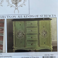 Tromped l’oeil Laurel Paint Inlay