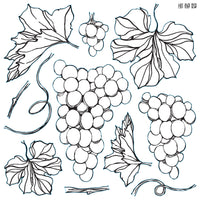 Grapes Stamp