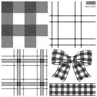 Pretty in Plaid - NEW STAMP