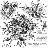 Rose Toile Stamp Set