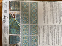 Morocco paint inlay
