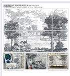 Summer villa paint inlay