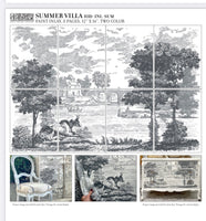 Summer villa paint inlay